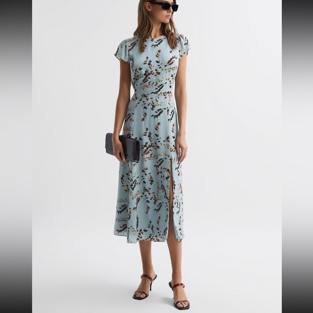 Reiss short sleeve elegant midi